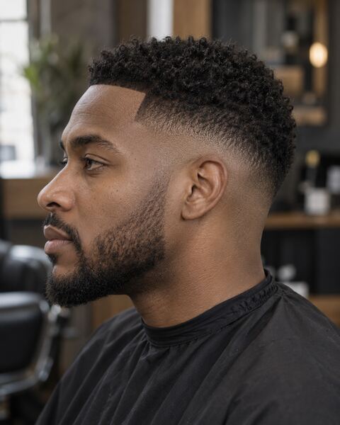 Clean low skin fade barber portfolio example